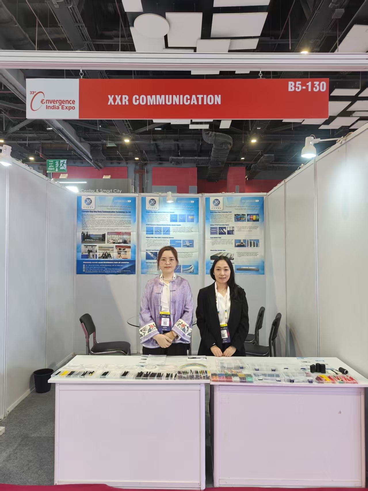 Laatste bedrijfsblogs Chengdu Xingxingrong toont innovatie op Convergence India Expo 2026 in New Delhi