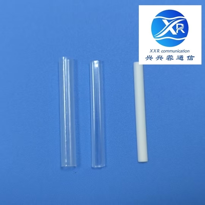 8 Kernen Ribbon Fiber Splice Sleeve Single Ceramic Rod Met Krimpen 4.7x4.1mm
