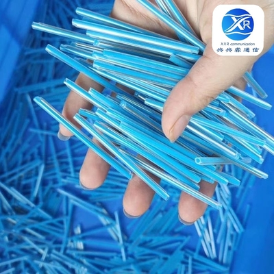 2.7mm blauwe glasvezel splice mouwen, RoHS glasvezel kabel mouw