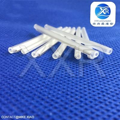 Duidelijk PE EVA optische vezel fusie Splice Sleeve 3.0x40mm 100PCS