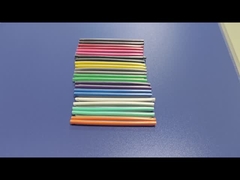 Kleurrijke Koker 5mm van de Vezel Optische Las Hitte krimpt 60 Mm Lenghth