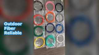 Transparante buitenvezel losse buis 1000m